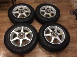 Продам комплект литья на зимней резине R15. 6.5x15 5x100.00, 5x114.30 ET45