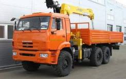 Камаз 43118 Сайгак. КМУ Камаз 43118-3027-46+Soosan SCS736LII верх. упр. +борт сталь 6.2м., 1 000 куб. см., 25 000 кг.