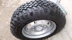 Одно колесо Cordiant Off Road 205/70-15 на диске Ш. Нива новое. 6.0x15 5x139.70 ET40 ЦО 98,5 мм.