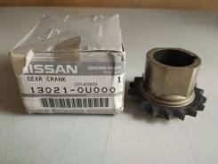 Шестерня коленвала. Nissan Cube, AZ10, ANZ10, Z10 Nissan March Box, WAK11, WK11 Nissan March, ANK11, HK11, FHK11, K11, AK11 Двигатели: CGA3DE, CG13DE...