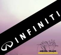 Наклейка. Infiniti