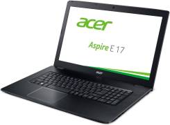 Acer Aspire E5. 17.3", ОЗУ 6144 МБ, диск 1 000 Гб, WiFi, Bluetooth, аккумулятор на 4 ч.