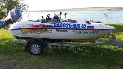 Yamaha Exciter. 1998 год год, длина 4,40 м., двигатель подвесной, 80,00 л.с., бензин