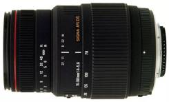 Объектив Canon Sigma APO DG AF 70-300mm F4-5.6 macro. +блэнда. Доставка. Для Canon EF и EF-S, диаметр фильтра 58 мм
