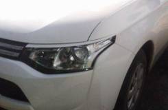 Накладка на фару. Mitsubishi Outlander