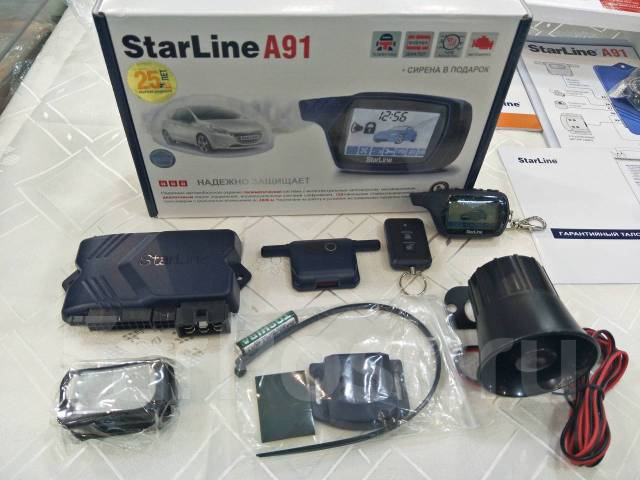 Автосигнализация StarLine A91, новый, в наличии. Цена: 3 700₽ во ...