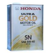 Honda. Вязкость 5W-40, синтетическое
