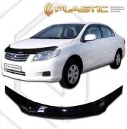 Дефлектор для защиты передней части капота Toyota Corolla Axio (черный) кузов NZE 141 2006г. (535) (535) Ч