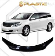 Дефлектор для защиты передней части капота Toyota Corolla Fielder 2006г.(серый) ZRE144 (349) (349) С