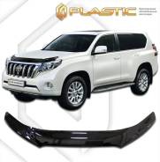 Дефлектор для защиты передней части капота Toyota Land Cruiser Prado 150 2014г.-(прозрачный) (955) (955) П