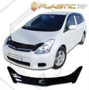 Дефлектор для защиты передней части капота Toyota Wish (черный) 2003г. (174) (174) Ч