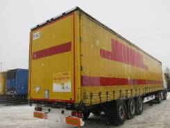Krone SD. Полуприцеп тентованный штора-борт 2007г., 32 990 кг.
