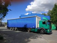 МАЗ-МАН. Продается грузовик МАЗ-MAN с полуприцепом Fliegl, 310 куб. см., 20 000 кг.