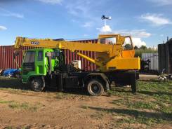 Isuzu Forward. Продам кран 5 тонн стрела 22 метра, 6 500 куб. см., 5 000 кг., 22 м.