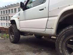 Накладка на порог. Suzuki Jimny Sierra, JB43W Suzuki Jimny, JB43, JB33W, JB23W, JB43W Suzuki Jimny Wide, JB33W, JB43W