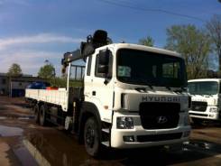 Hyundai HD250. с КМУ HIAB 190T, 11 149 куб. см., 15 000 кг.