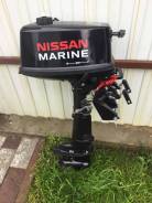 Nissan Marine. 5,00 л.с., 2х тактный, бензин, нога S (381 мм), Год: 2015 год