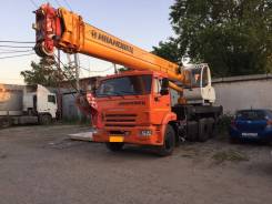 Ивановец КС-45717К-1Р. Продаётся автокран Ивановец 25 тонн 31 метр стрела на базе Камаз, 6 700 куб. см., 25 000 кг., 31 м.
