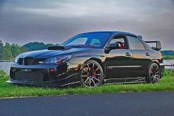 Обвес кузова аэродинамический. Subaru Impreza, GDA, GDB