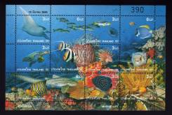 Тайланд 2001.03.15 Mi2061-2069 MNH морская фауна