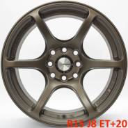 Advan Racing RGIII. 8.0x15, 4x100.00, 4x114.30, ET20, ЦО 73,1 мм.