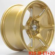 Advan Racing RGIII. 8.0x15, 4x100.00, 4x114.30, ET20, ЦО 73,1 мм.