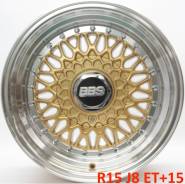BBS Super RS. 8.0x15, 4x100.00, 4x114.30, ET15, ЦО 73,1 мм.