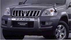 Накладка на бампер. Toyota Land Cruiser Prado