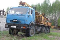 Камаз 43114. Буровая установка УРБ 2А2-Д на базе в Новосибирске, 10 850 куб. см., 7 000 кг.