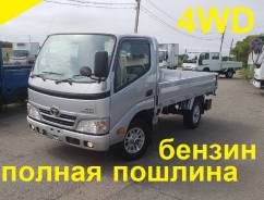 Toyota Dyna. 4WD, борт 1,5т. + автомат, 2 000 куб. см., 1 500 кг.