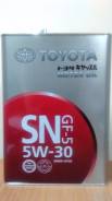 Toyota. Вязкость 5W-30, синтетическое