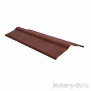 Коньковый элемент Коричневый, L=1000 мм, 1/15