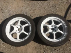 Black Racing. 7.5x17", 5x114.3, ET29 ����