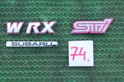 Эмблема. Subaru Impreza WRX STI, GDB Двигатель EJ207