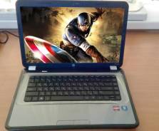 HP Pavilion g6. 15.6", 2,7 ГГц, ОЗУ 4096 Мб, диск 250 Гб, WiFi, Bluetooth