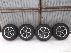 Комплект летней резины на литье. x15 5x114.30 ЦО 114,3 мм.