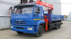 Kanglim KS1256G-II. Кран манипулятор Камаз 65117-773010-19 с КМУ , 300 куб. см., 6 500 кг., 18 м.