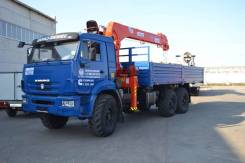 Kanglim KS1256G-II. Кран манипулятор Камаз 43118-46 + KS1256G-II, 300 куб. см., 6 500 кг., 18 м.