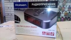 Радио часы rolsen cr110