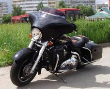 Harley-Davidson Street Glide FLHX. 1 600 куб. см., исправен, птс, с пробегом
