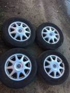 Диски с резиной R15. 6.5x15 5x114.30 ET55 ЦО 73,1 мм.