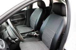 Чехлы Red Toyota RAV-4, c 2006-2013, SUV, (XA30), жаккард черный/серый