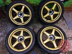 Advan. 8.5/9.5x18, 5x114.30, ET37/35, ЦО 73,1 мм.