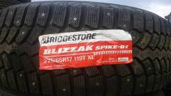 Bridgestone Blizzak Spike-01. Зимние, шипованные, 2013 год, без износа, 4 шт