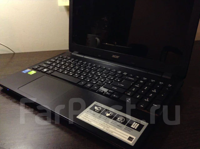 Acer Aspire E15. 15.6", 1,7����, ��� 6 ��, ���� 1 000���, WiFi: 1, Bluetooth: 1, ����������� �� 10��. ����