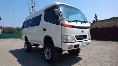 Toyota Dyna. На мостах 4х4, 3 700 куб. см., 2 000 кг.