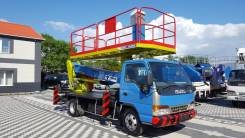 Isuzu Elf. Продам автовышку , Полная Пошлина, 4 600 куб. см., 17 м.