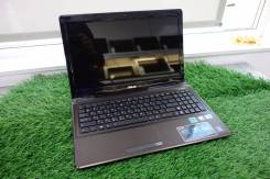 Asus X52JE. 15.6", 2,4 ГГц, ОЗУ 2048 Мб, диск 120 Гб, WiFi, Bluetooth, аккумулятор на 5 ч.