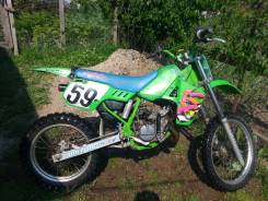 Kawasaki KX 80. 79 куб. см., исправен, птс, с пробегом