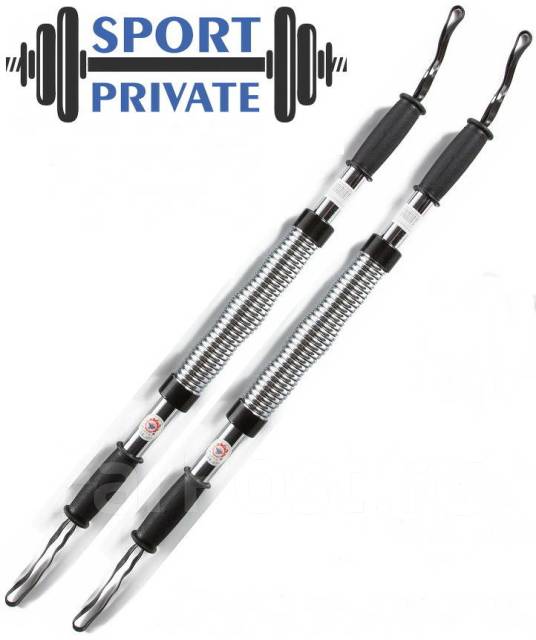Эспандер палка Power Twister, 60 кг, новый, в наличии. Цена: 1 850₽ во Владивостоке